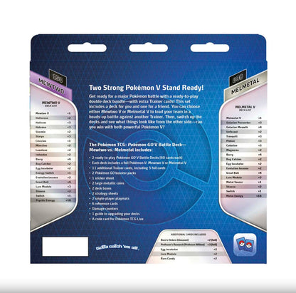 Pokémon - GO: V Battle Deck, Mewtwo vs. Melmetal