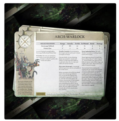 AOS - Skaven, Warscrolls