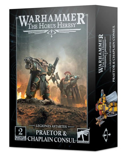 Horus Heresy - Legion Cataphractii Praetor & Chaplain Consul