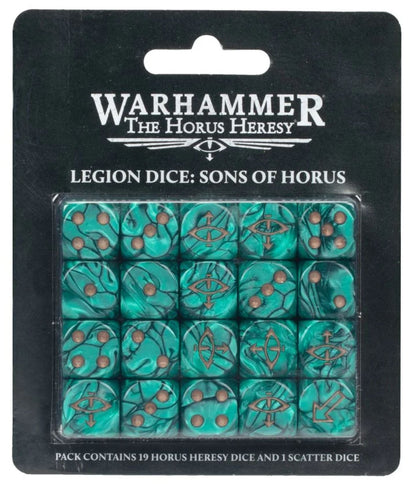 Horus Heresy - Sons of Horus, Legion Dice Set