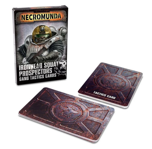 Necromunda - Ironhead Squat Prospectors, Gang Tactics Cards