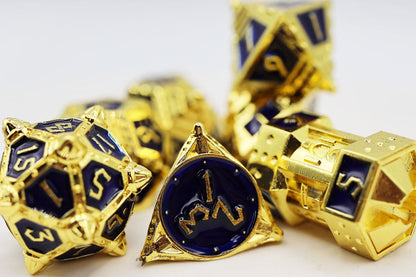 DICE 51: COBALT COSMOS RPG METAL DICE SET