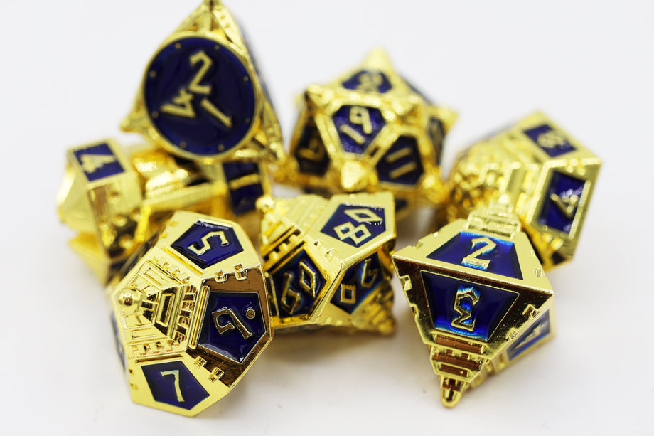 DICE 51: COBALT COSMOS RPG METAL DICE SET