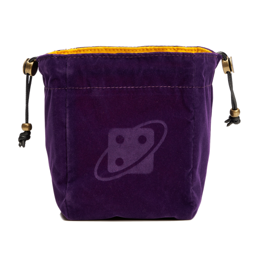Reversible Dice Bag: Purple/Gold