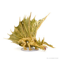 D&D Icons of the Realms Miniatures: Adult Gold Dragon Premium Figure