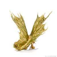 D&D Icons of the Realms Miniatures: Adult Gold Dragon Premium Figure
