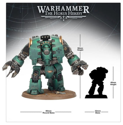 Horus Heresy - Leviathan Siege Dreadnought with Claw & Drill Weapons