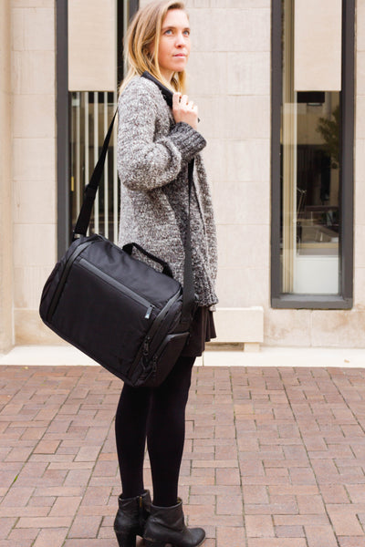 Pirate Lab, Black Card Game Messenger Bag