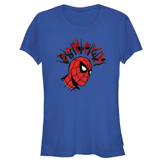 Junior's Marvel Spider-Man Beyond Amazing MULTIPLE SPIDEY SENSES T-Shirt