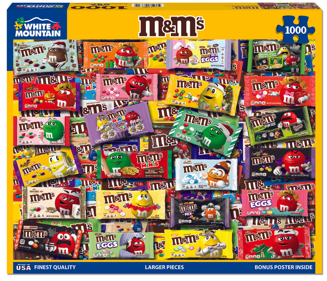 White Mountain M&M's Puzzle