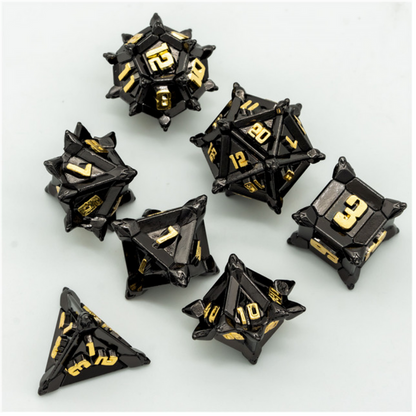 Foam Brain Games - MEDIEVAL FLAIL RPG METAL DICE SET