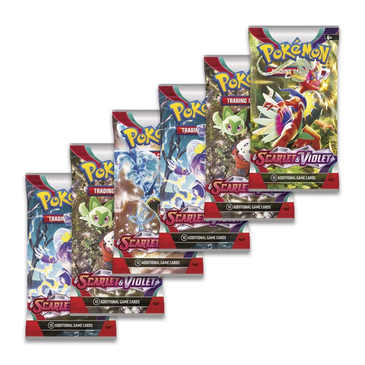 Pokémon - Scarlet and Violet, Booster Bundle (6 packs)