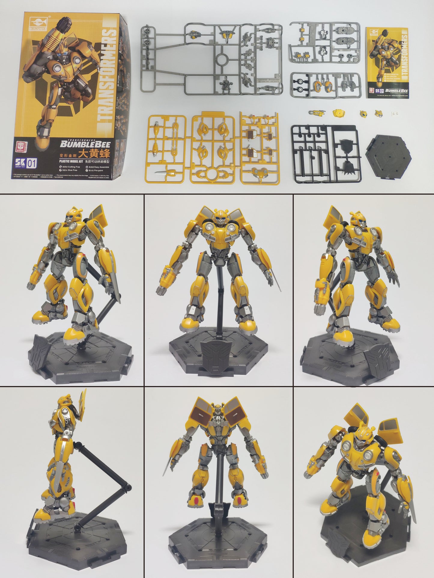 Transformers - BumbleBee Plastic Model Kit