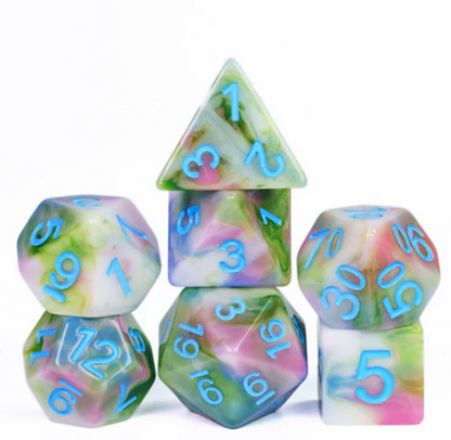 Foam Brain - Field of Spring RPG Dice Set