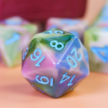 Foam Brain - Field of Spring RPG Dice Set