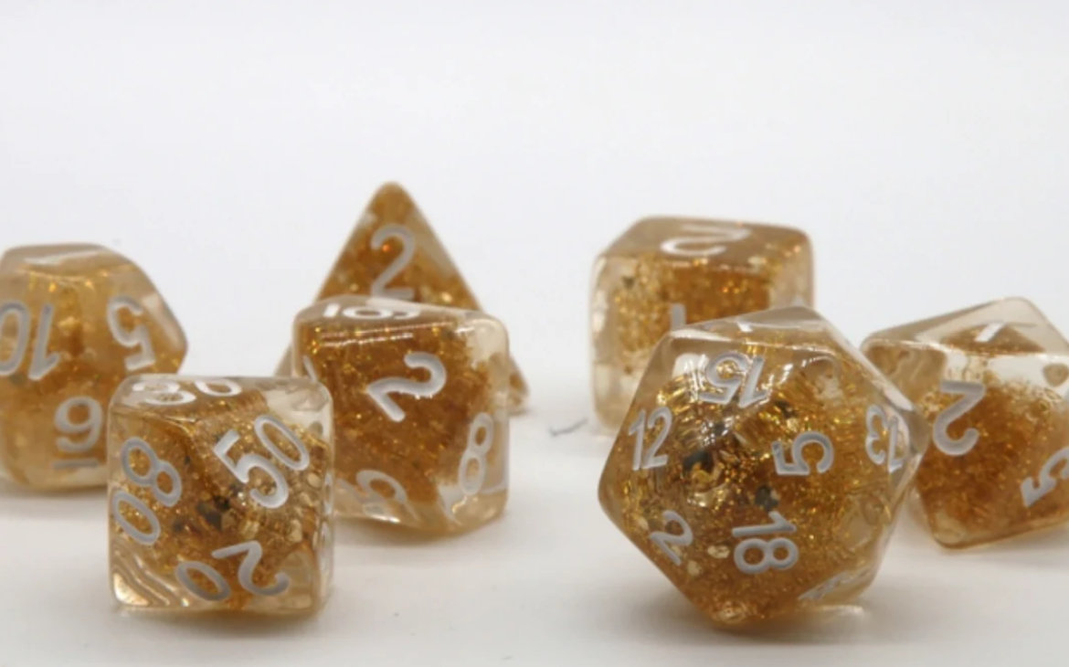 Foam Brain - King Midas RPG Dice Set