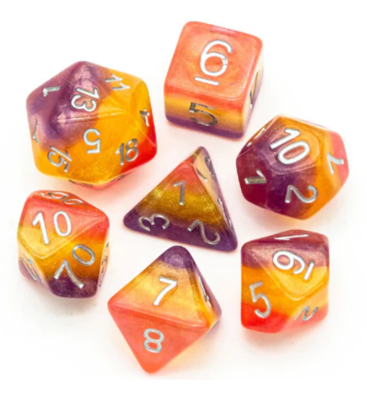 Foam Brain - Wyldfire RPG Dice Set