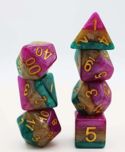 Foam Brain - Fat Tuesday RPG Dice Set