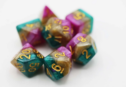 Foam Brain - Fat Tuesday RPG Dice Set