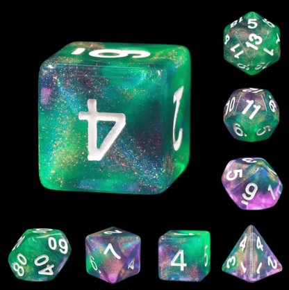 Foam Brain - Sour Grapes RPG Dice Set