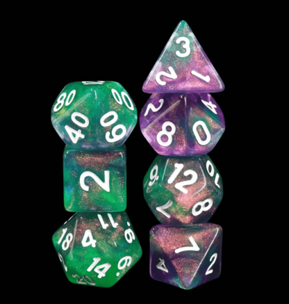 Foam Brain - Sour Grapes RPG Dice Set