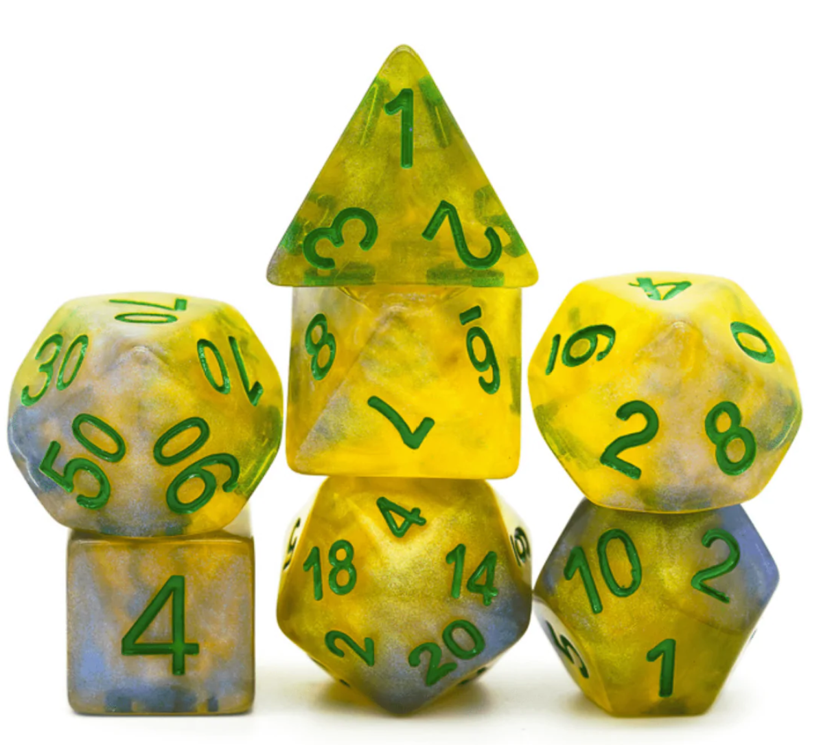 Foam Brain - Starlight RPG Dice Set