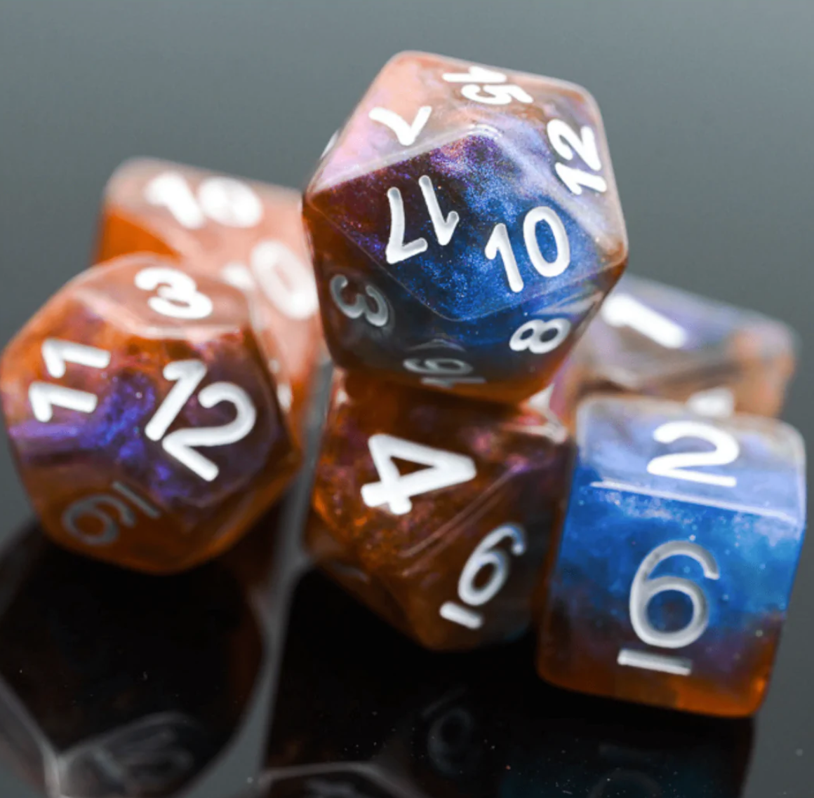 Foam Brain - Eclipse RPG Dice Set