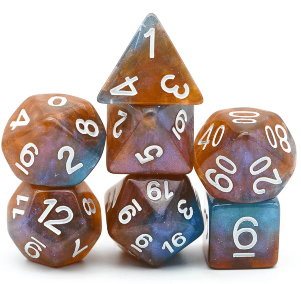 Foam Brain - Eclipse RPG Dice Set