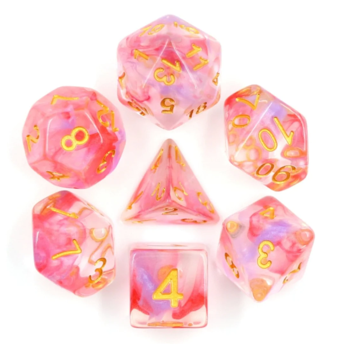 Foam Brain - Clematis Edda RPG Dice Set