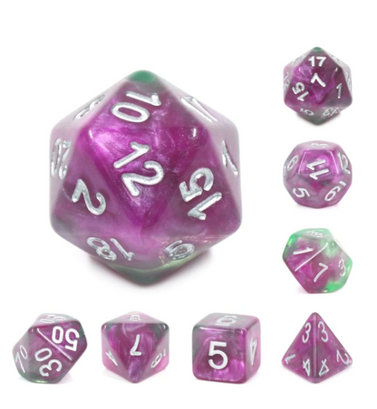 Foam Brain - Wizards Hat RPG Dice Set