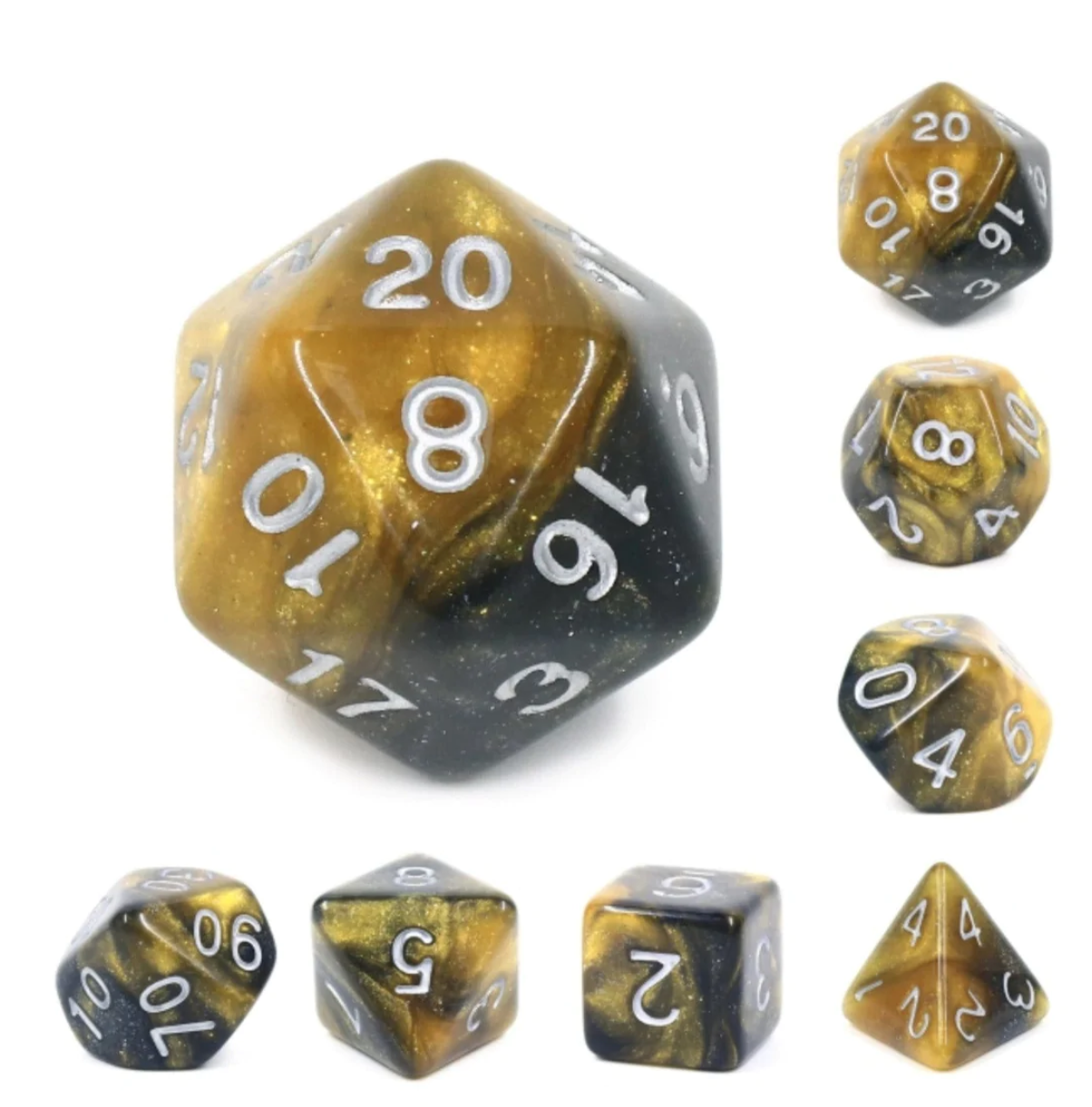 Foam Brain - Monarch RPG Dice Set