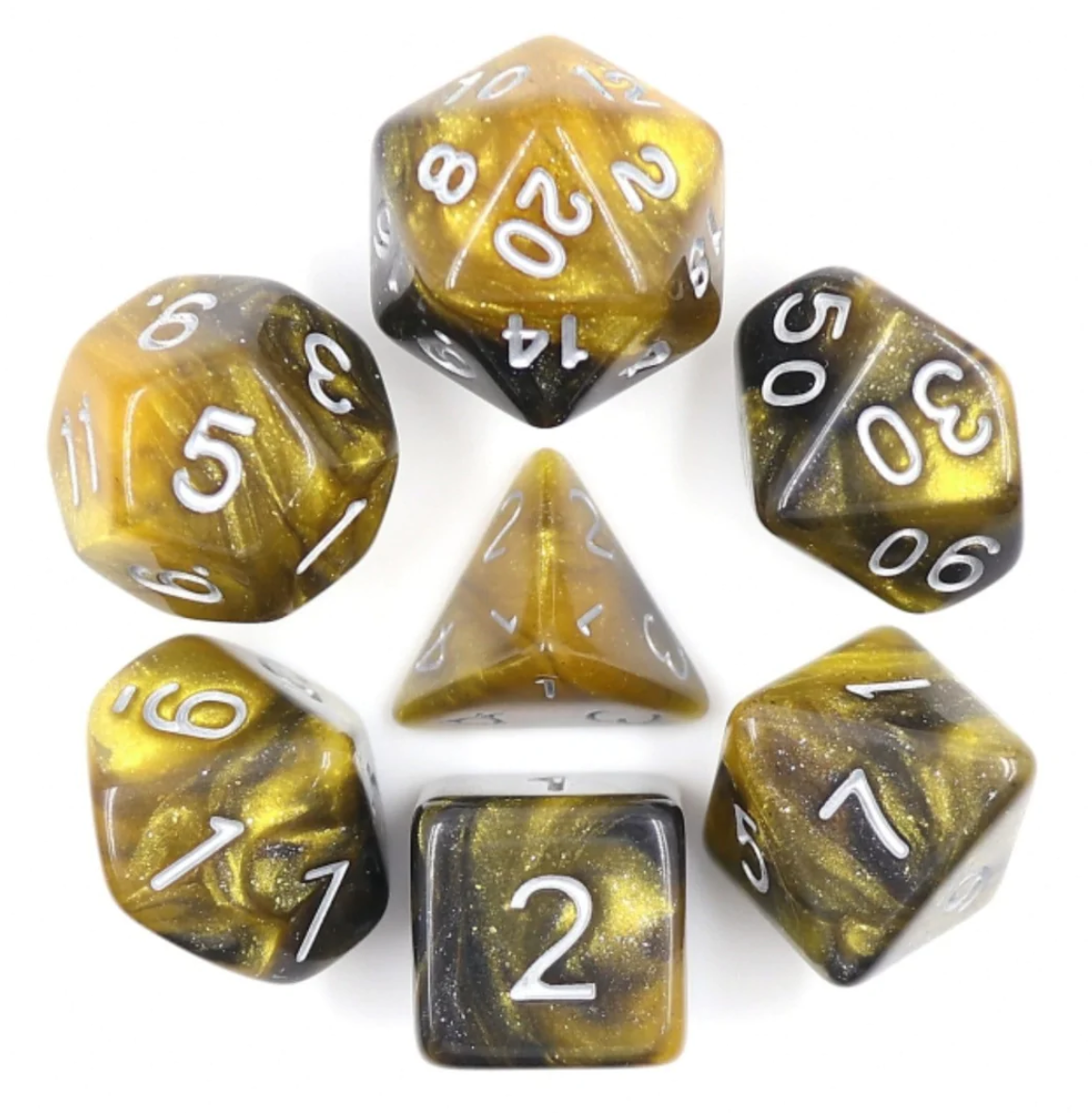 Foam Brain - Monarch RPG Dice Set