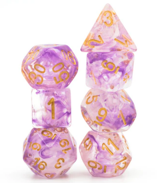 Foam Brain - Evening Fog RPG Dice Set