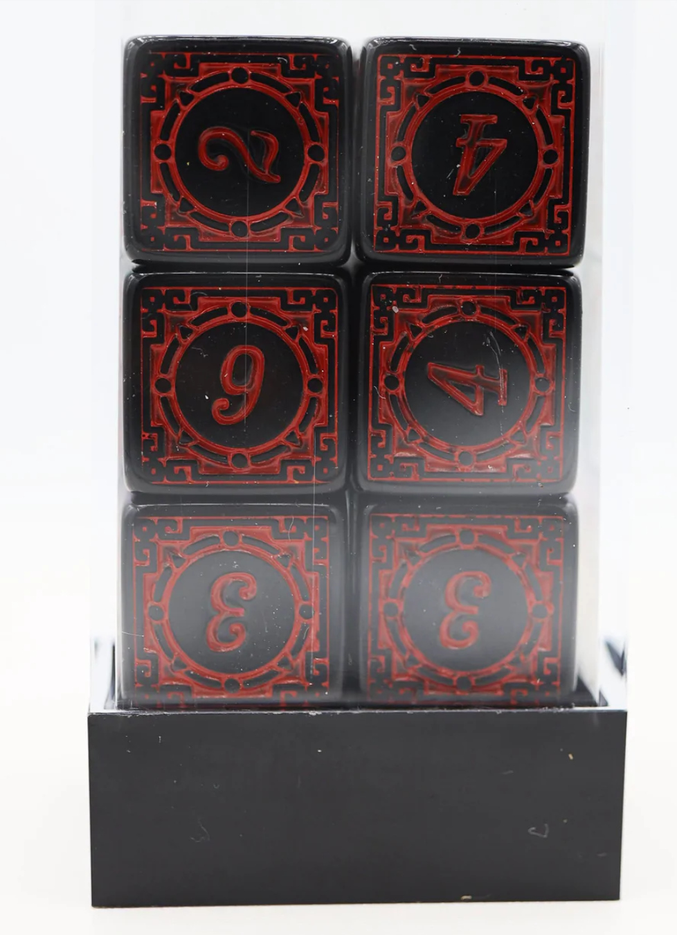 Foam Brain - Magic Burst D6 Set - Red - 12 piece D6's