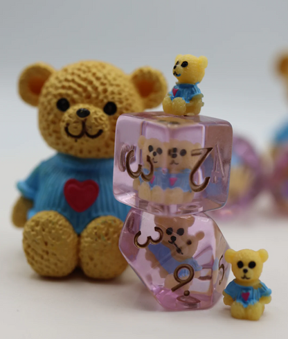 Foam Brain - Teddy Bear RPG Dice Set