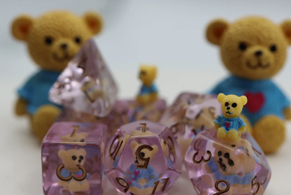 Foam Brain - Teddy Bear RPG Dice Set