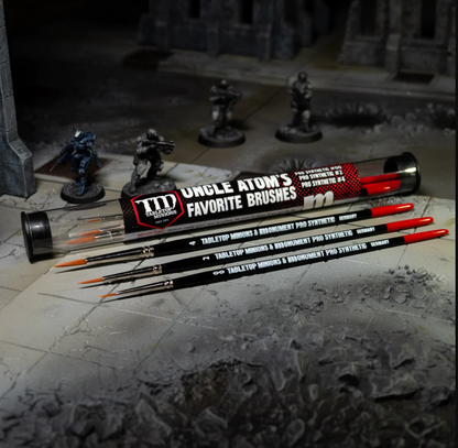 Monument Hobbies - Uncle Atom's Favorite Brushes!