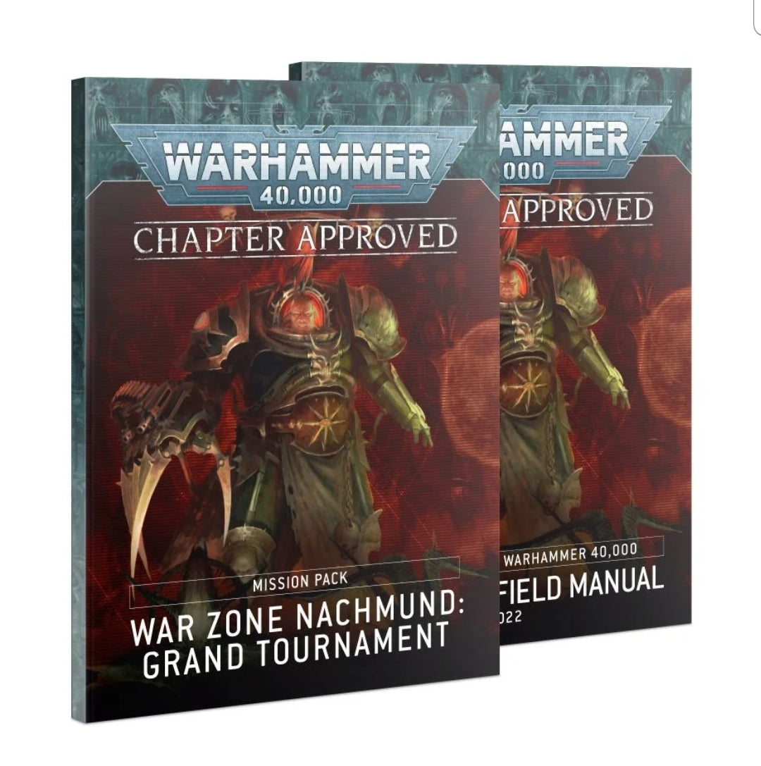 40K - Chapter Approved: War Zone Nachmund Grand Tournament Mission Pack and Munitorum Field Manual 2022