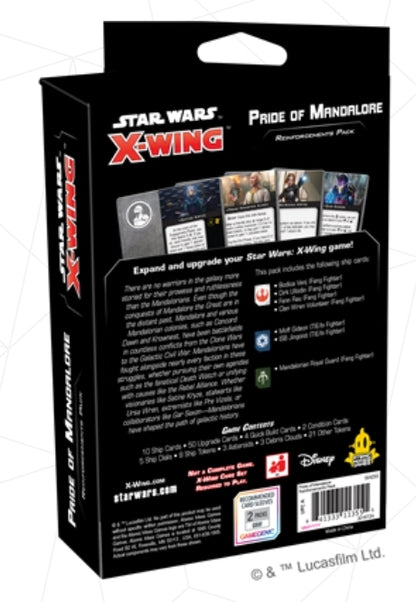 STAR WARS X-WING - 2ND ED PRIDE OF MANDALORE