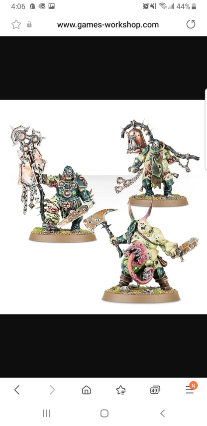 40K - Putrid Blightkings