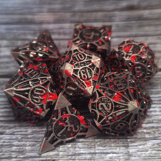 Foam Brain Games - VAMPIRIC ARROW RPG METAL DICE SET