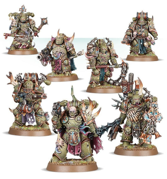 Warhammer 40K - Death Guard, Plague Marines