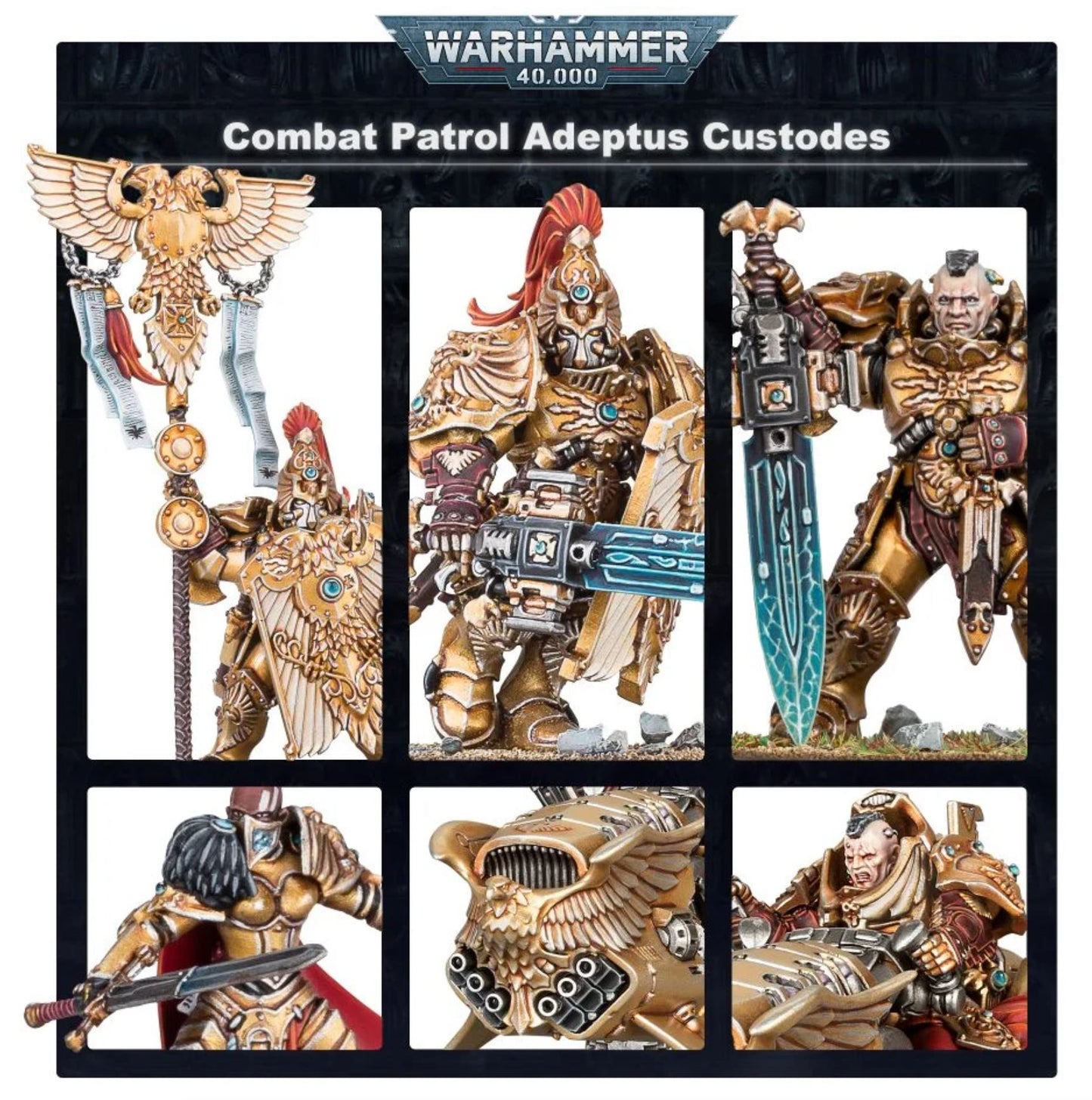 40K - Combat Patrol: Adeptus Custodes