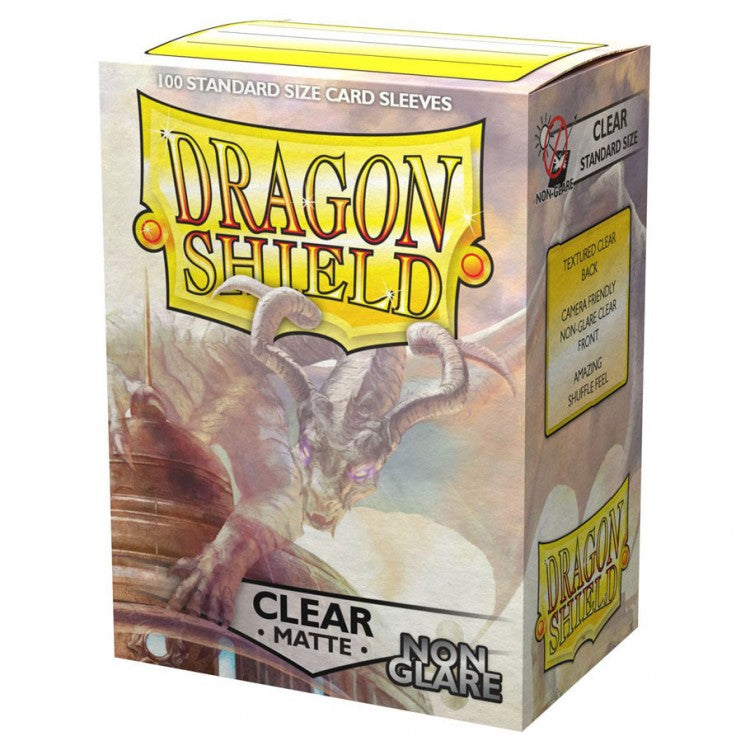 Dragon Shield - Clear Matte Non-Glare Card Sleeves