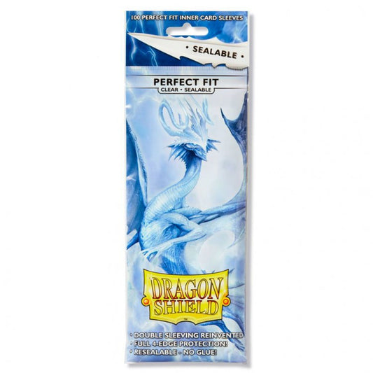 Dragon Shield: Sealable Clear Card Sleeves 100 count