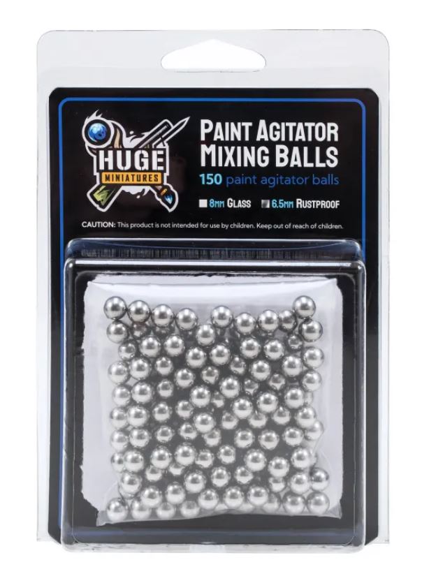 Huge Miniatures - Rustproof Paint Agitator Balls (150 pack)