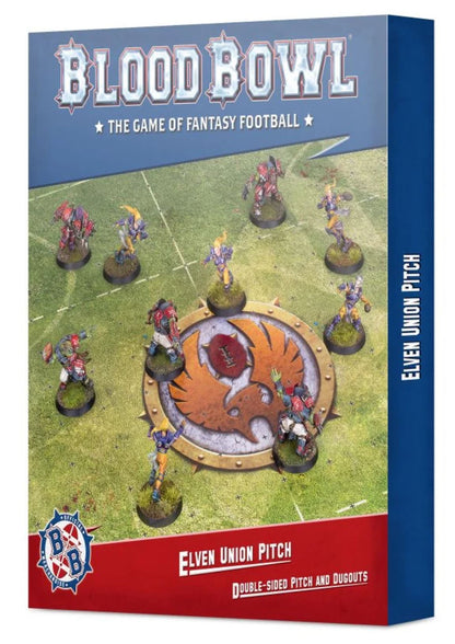 Blood Bowl - Elven Union Pitch – Double-sided Pitch and Dugouts Set