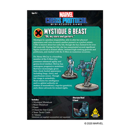 Marvel Crisis Protocol - Mystique & Beast