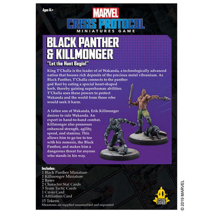 Marvel Crisis Protocol - Black Panther & Killmonger