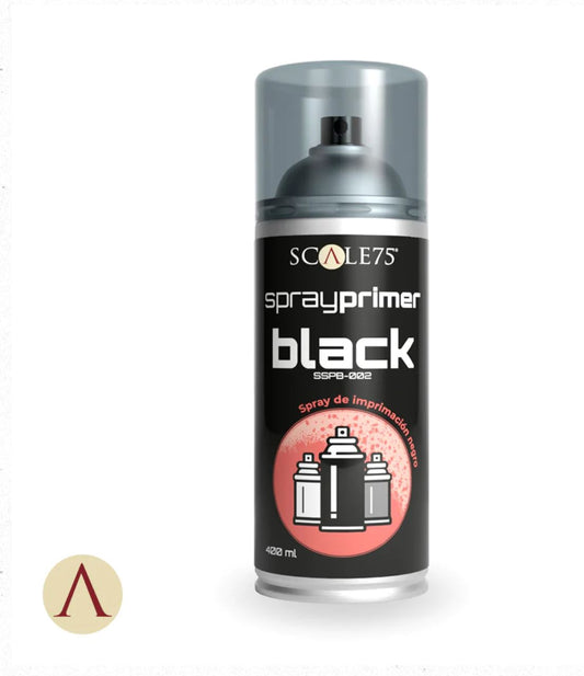 Scale 75 - Black Spray Primer (400ml)